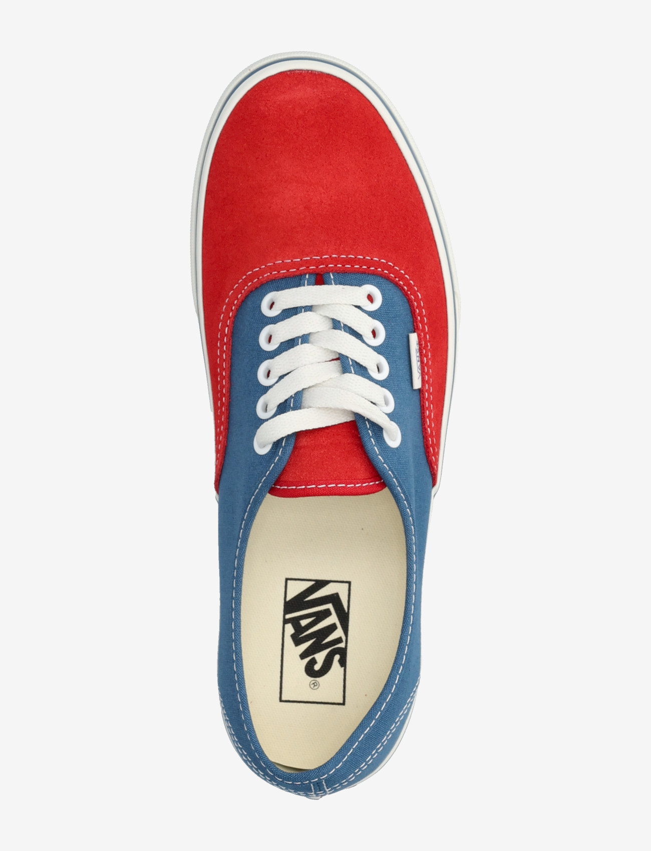 VANS - Authentic - low top sneakers - racing red - 3