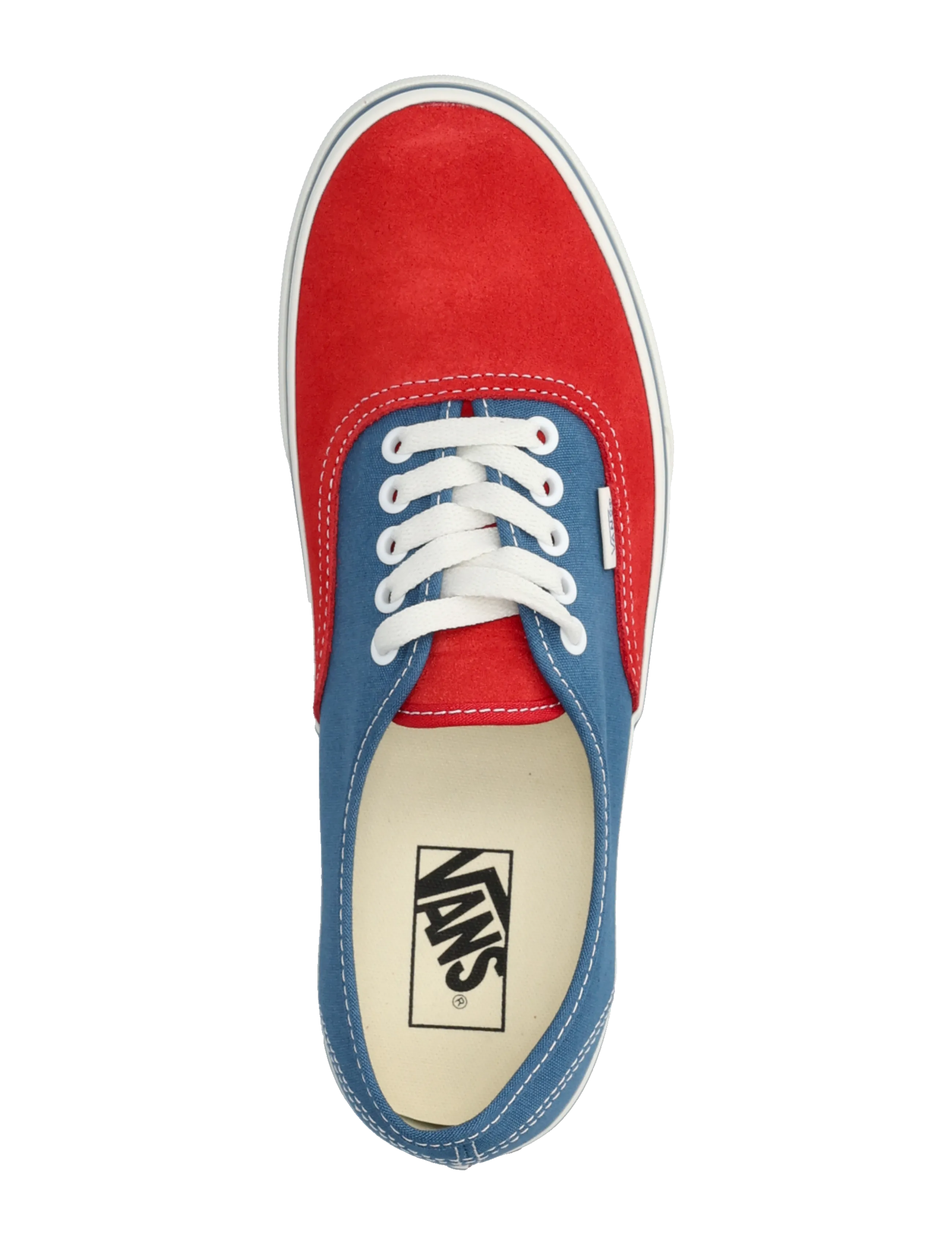 VANS - Authentic - sporta apavi ar zemu augšdaļu - racing red - 3