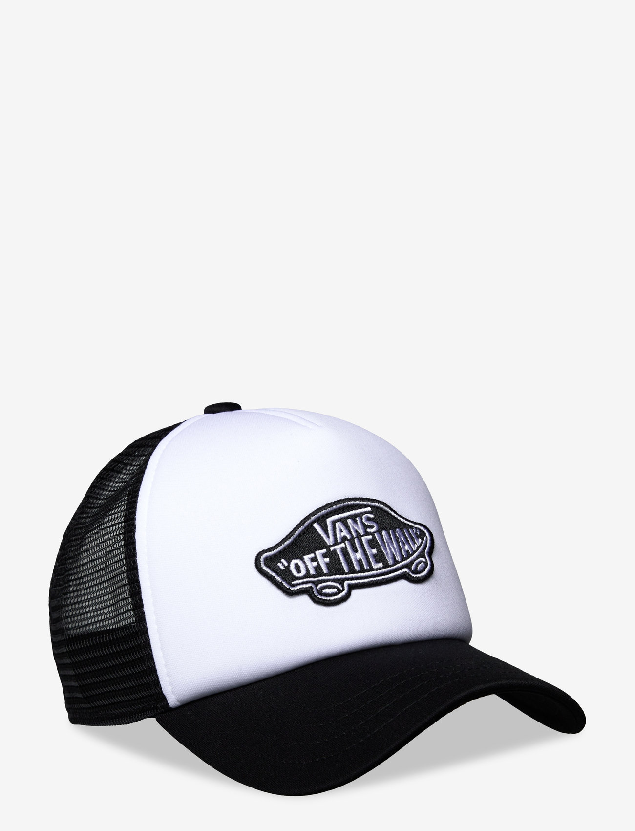 VANS - Classic Patch Curved Bill Trucker - mützen & caps - black/white - 0
