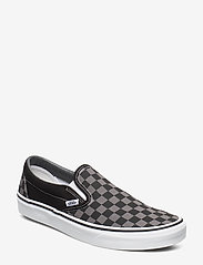 VANS - UA Classic Slip-On - laag sneakers - black/pewter checkerboard - 0