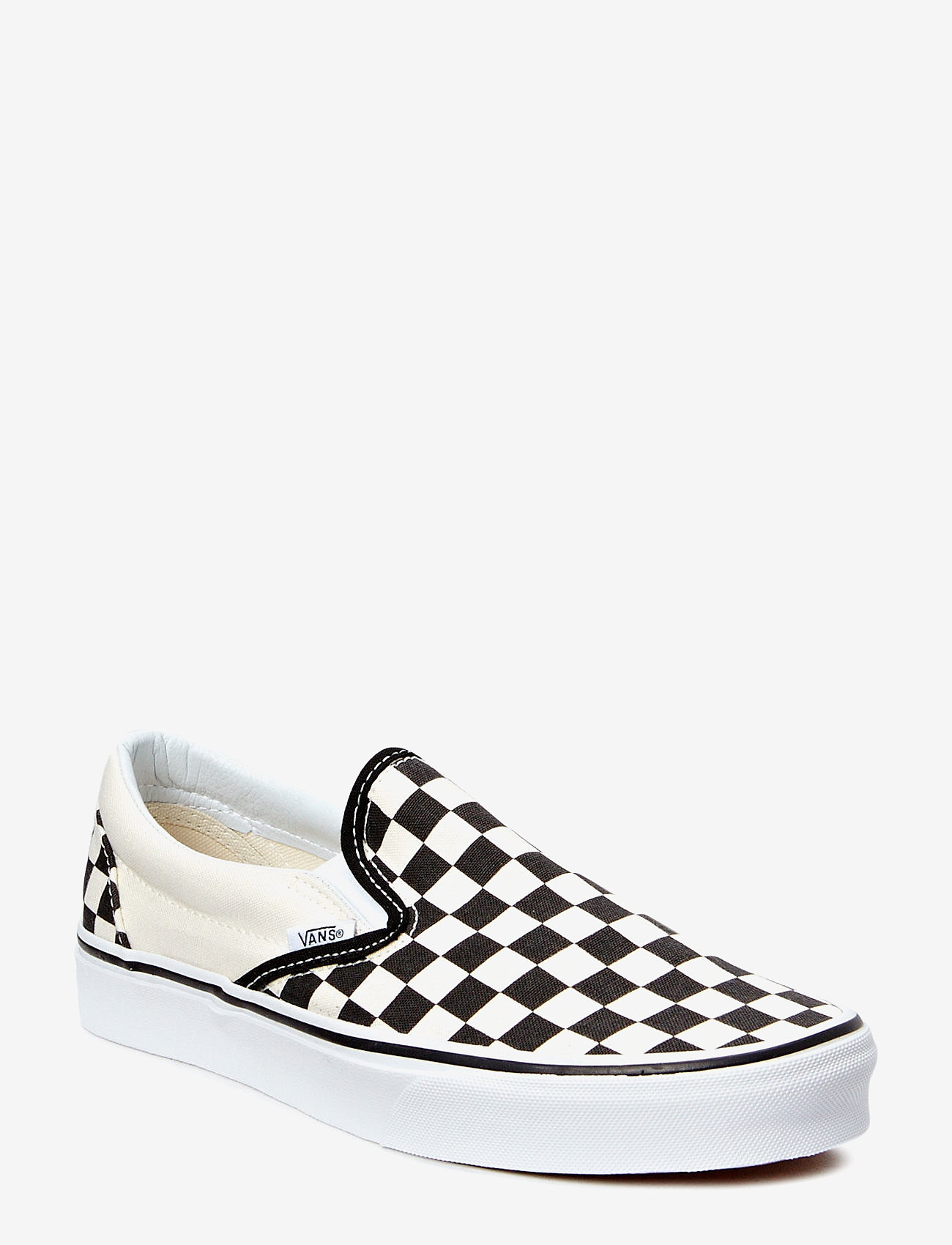 VANS Classic Slip-On - Kampagne - CHECKERBOARD BLACK/WHITE / black