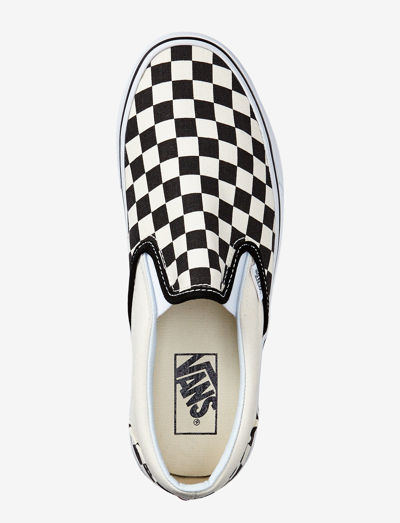VANS - Classic Slip-On - niedriger schnitt - checkerboard black/white - 2