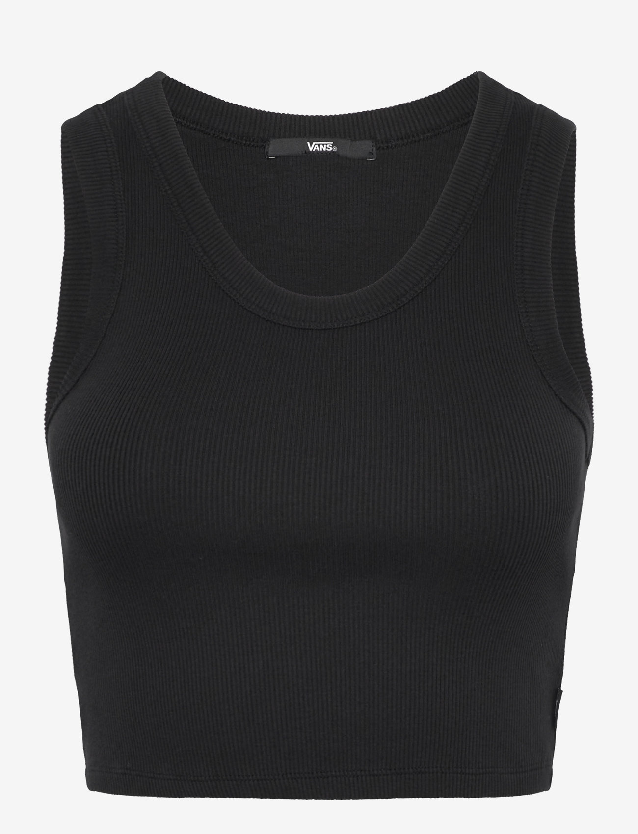 VANS - Drew Rib Tank - toppe & t-shirts - black - 0