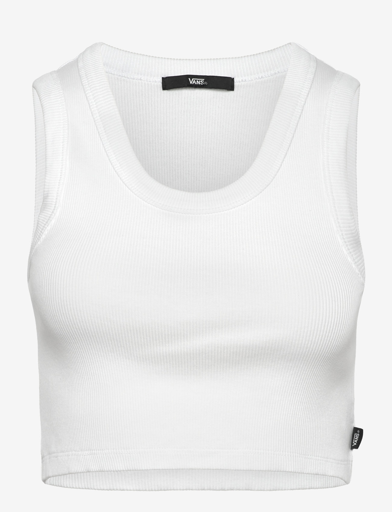 VANS - DREW RIB TANK - treenitopit - skate classics white - 0