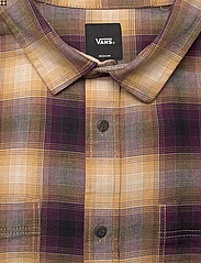 VANS - BAILEY LS WOVEN - geruite overhemden - blackberrywine/antelope - 2