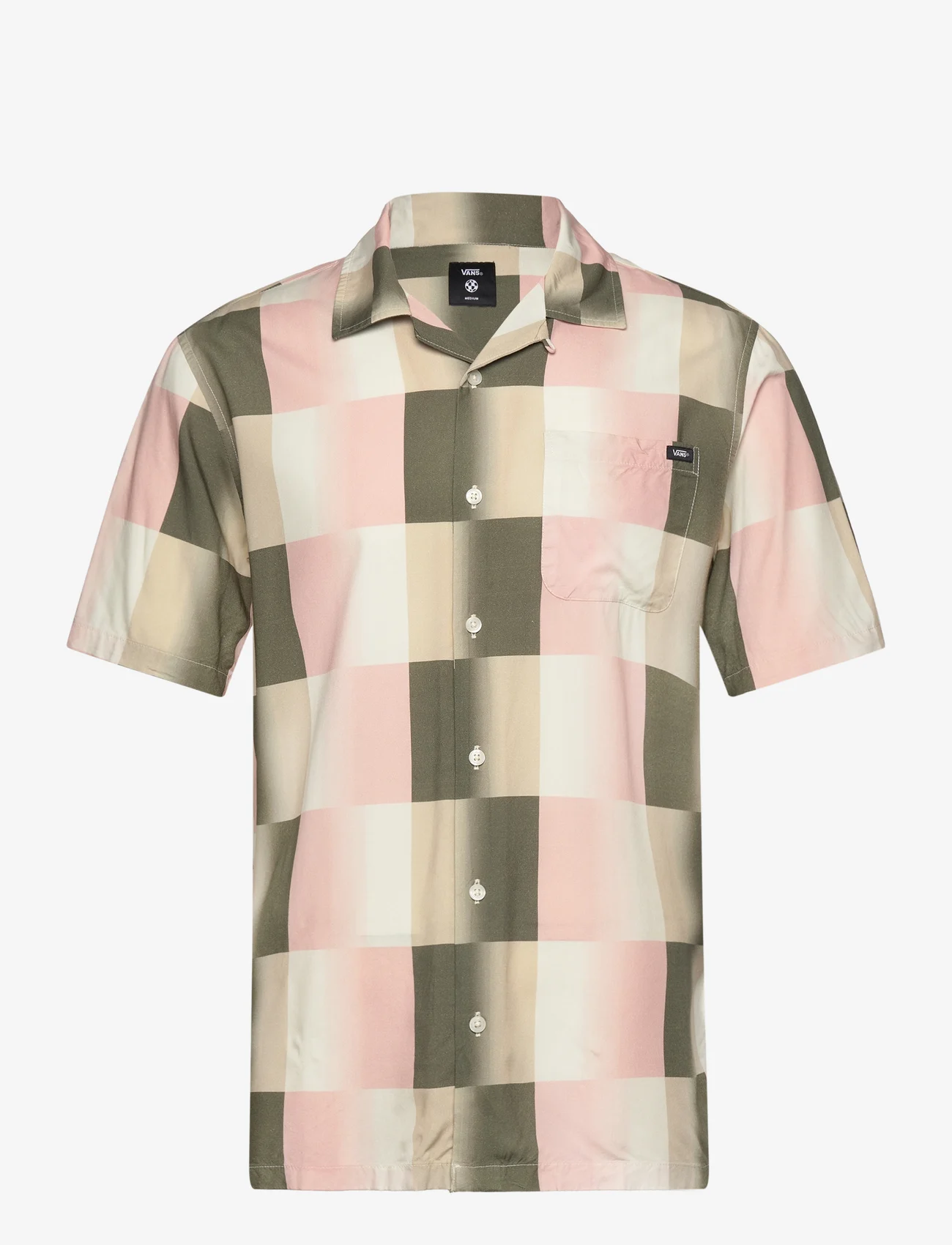 VANS - EMORY SS WOVEN - checkered shirts - chintz rose - 0