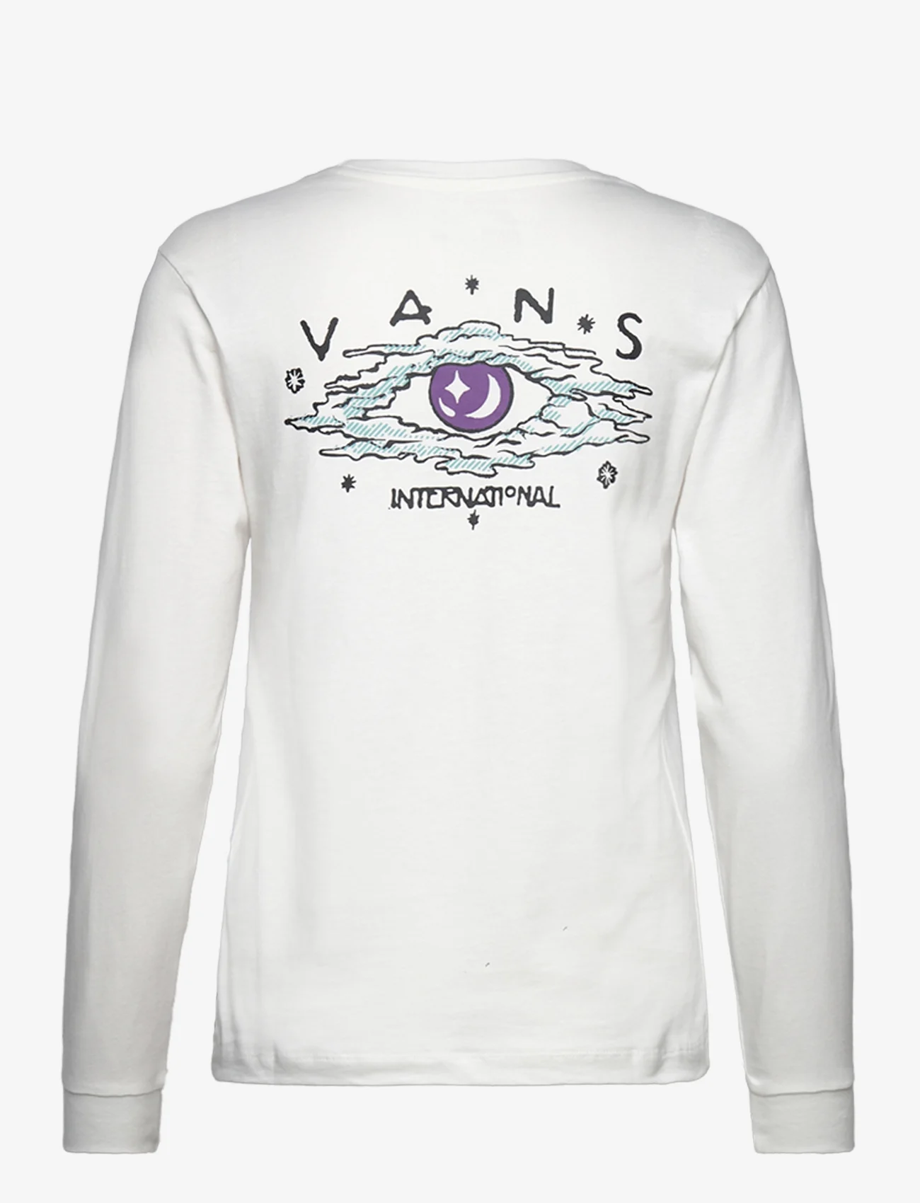 VANS - MYSTIC VISION LS BFF - langarmshirts - marshmallow - 1