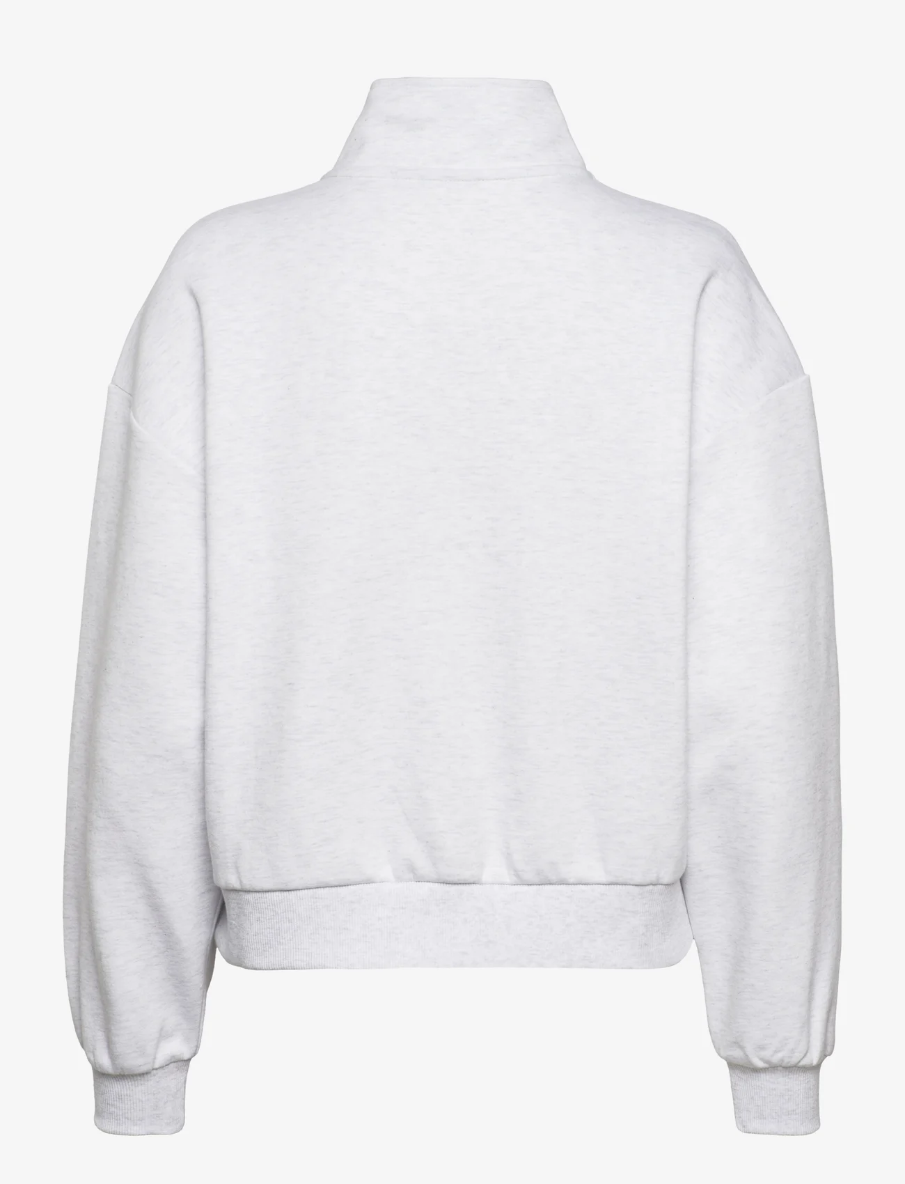 VANS - ELEVATED DOUBLE KNIT MOCK NECK - sportiska stila džemperi - white heather - 1