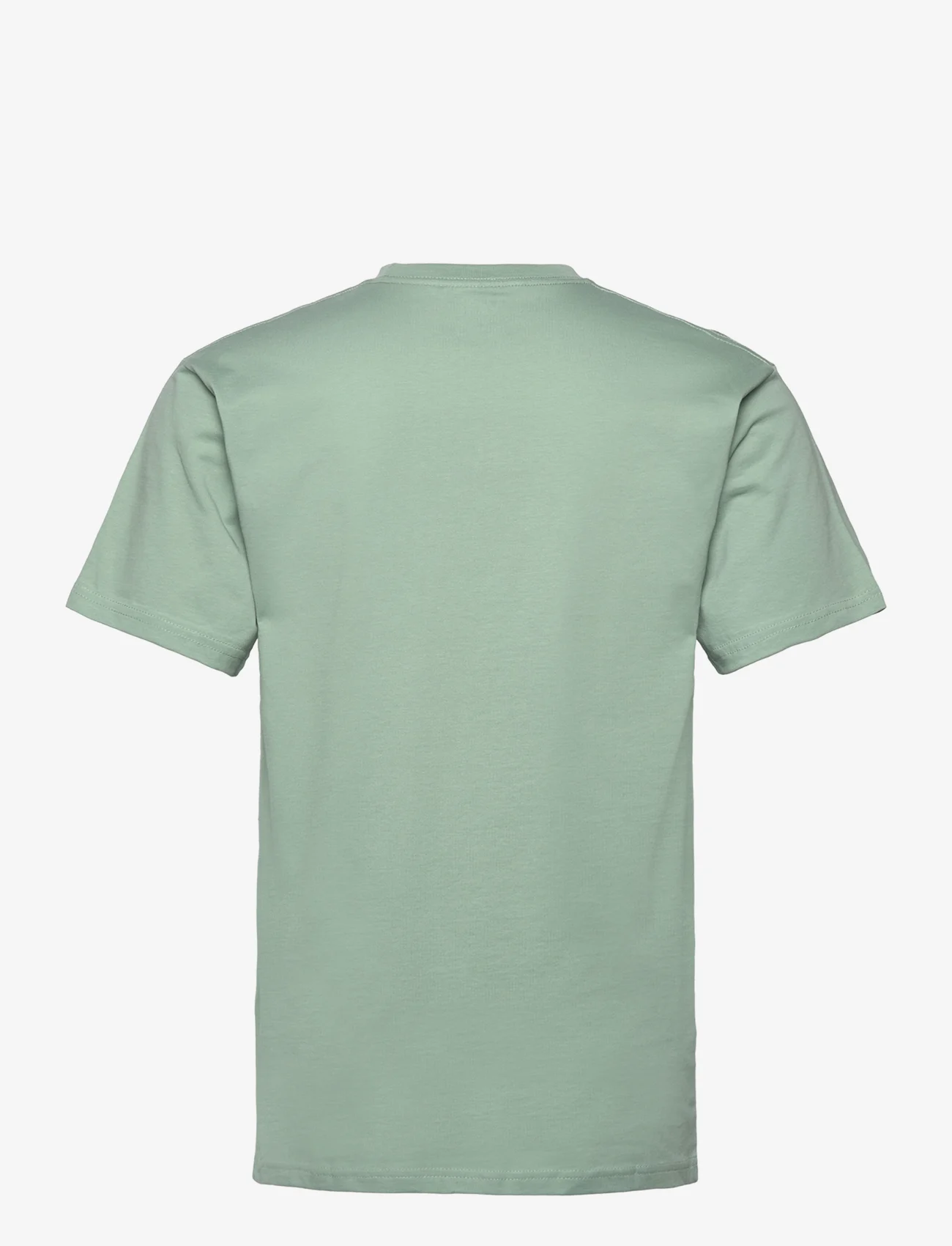 VANS - MN VANS CLASSIC - short-sleeved t-shirts - iceberg green/white - 1