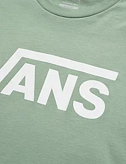 VANS - MN VANS CLASSIC - short-sleeved t-shirts - iceberg green/white - 2