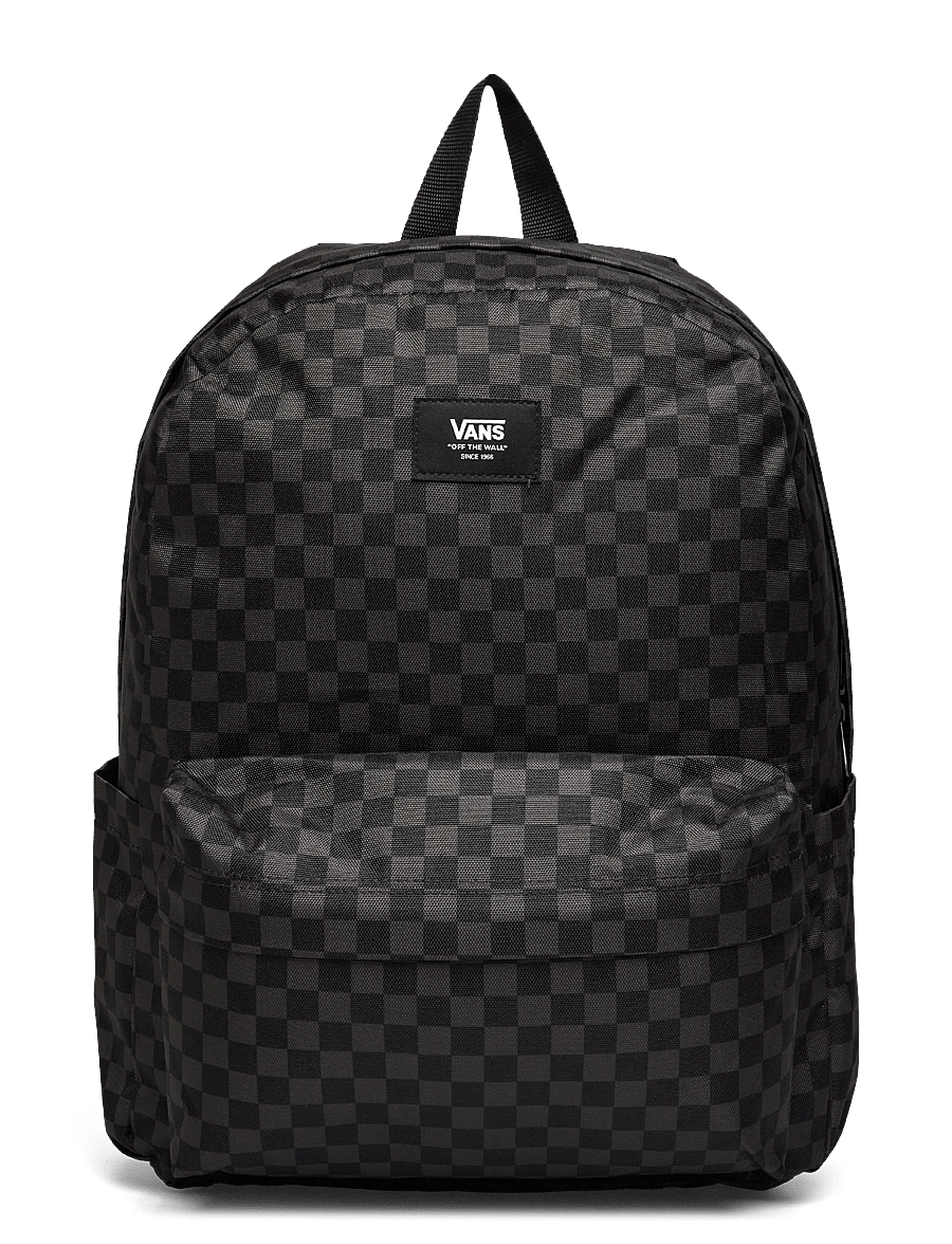 VANS - Old Skool Check Backpack - black/charcoal - 0