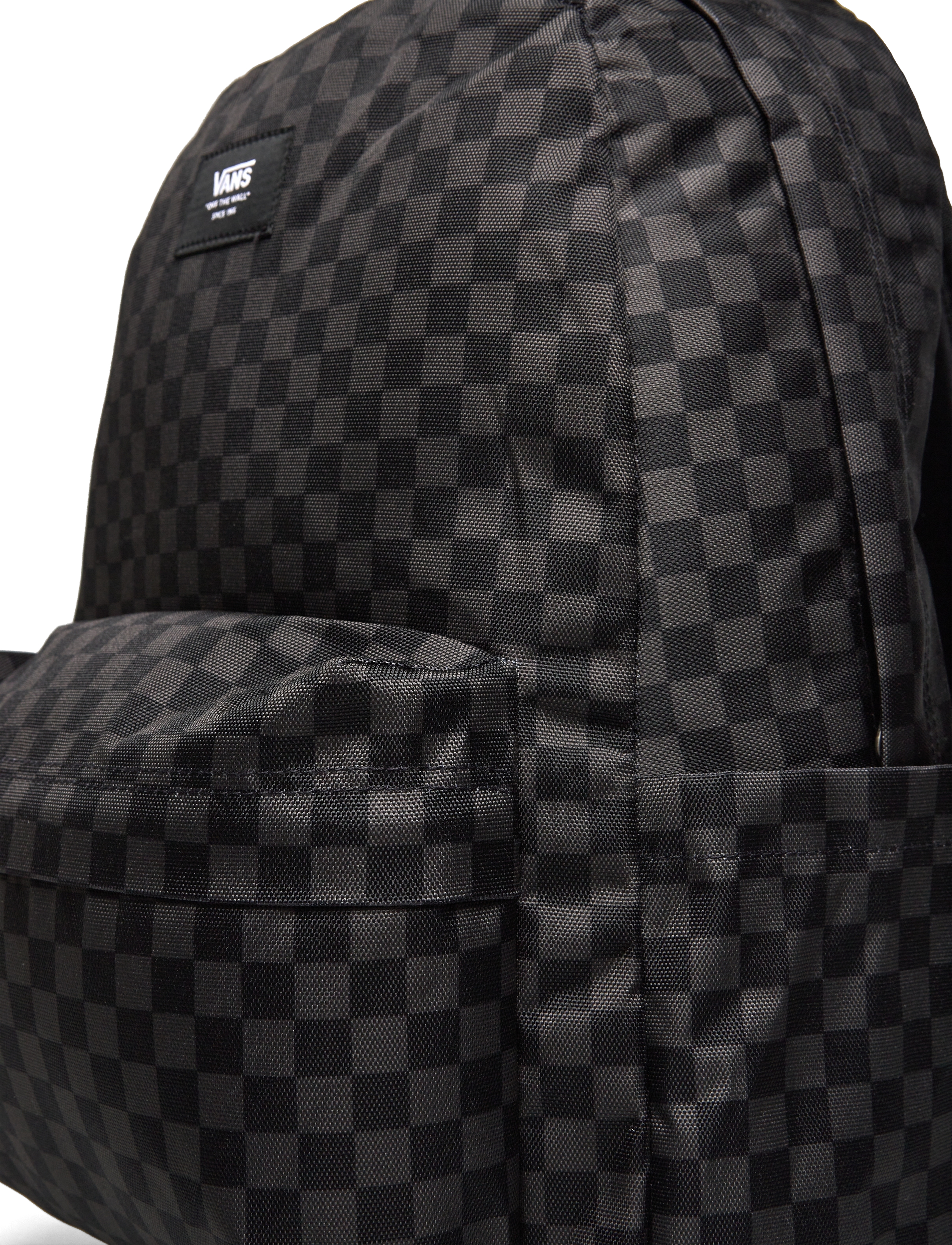 VANS - Old Skool Check Backpack - black/charcoal - 3
