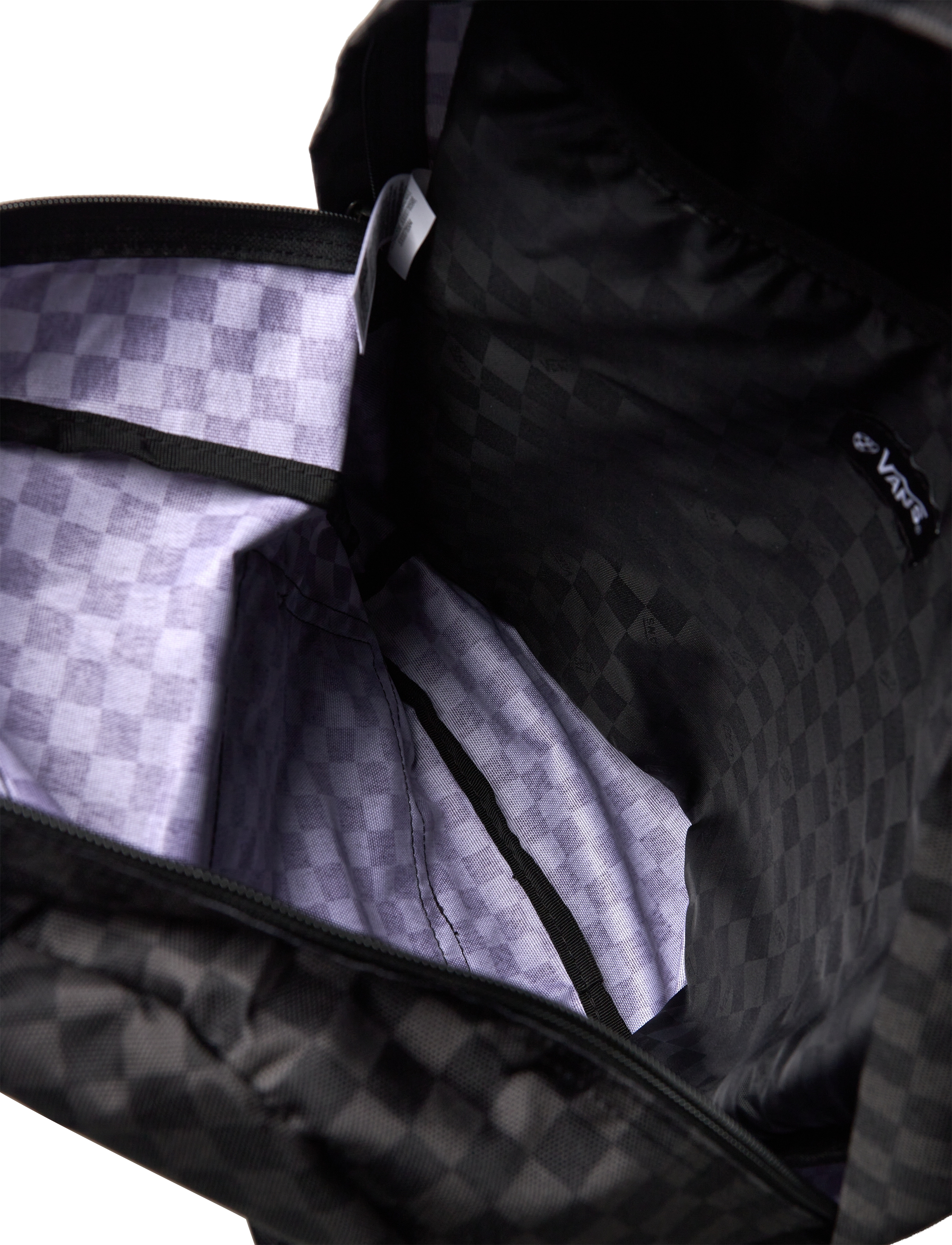 VANS - Old Skool Check Backpack - black/charcoal - 4