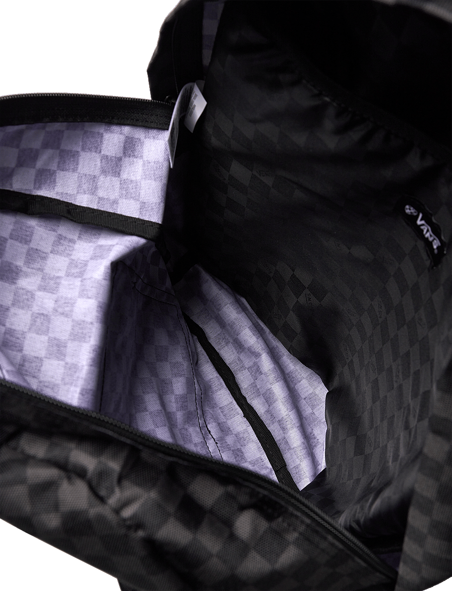VANS - Old Skool Check Backpack - black/charcoal - 4