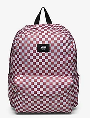 VANS - OLD SKOOL CHECK BACKPACK - mehed - withered rose - 0