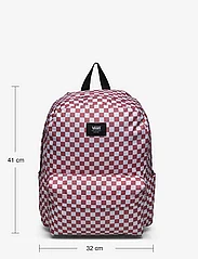 VANS - OLD SKOOL CHECK BACKPACK - mehed - withered rose - 5