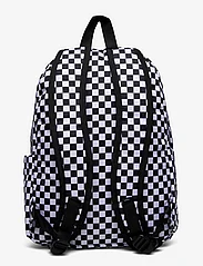 VANS - Old Skool Check Backpack - heren - black/white - 1