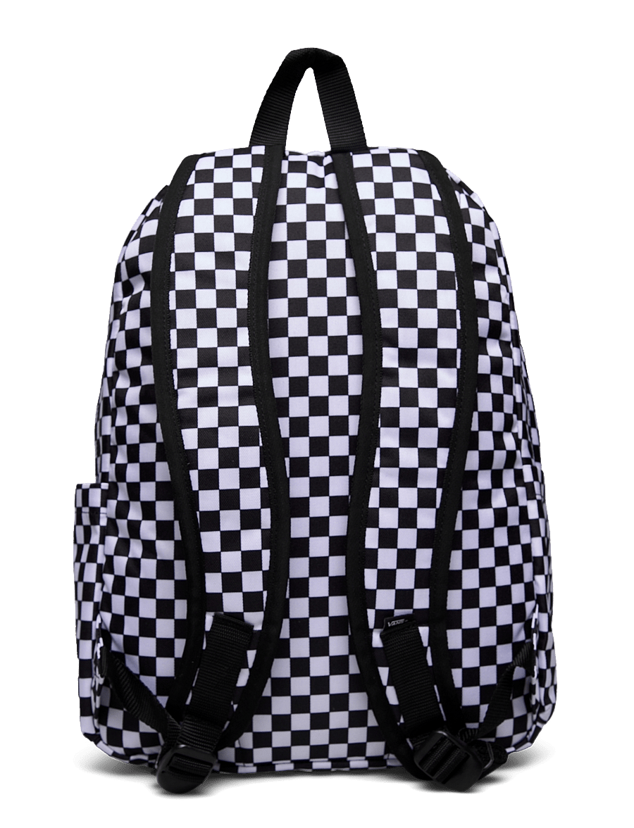 VANS - Old Skool Check Backpack - black/white - 1