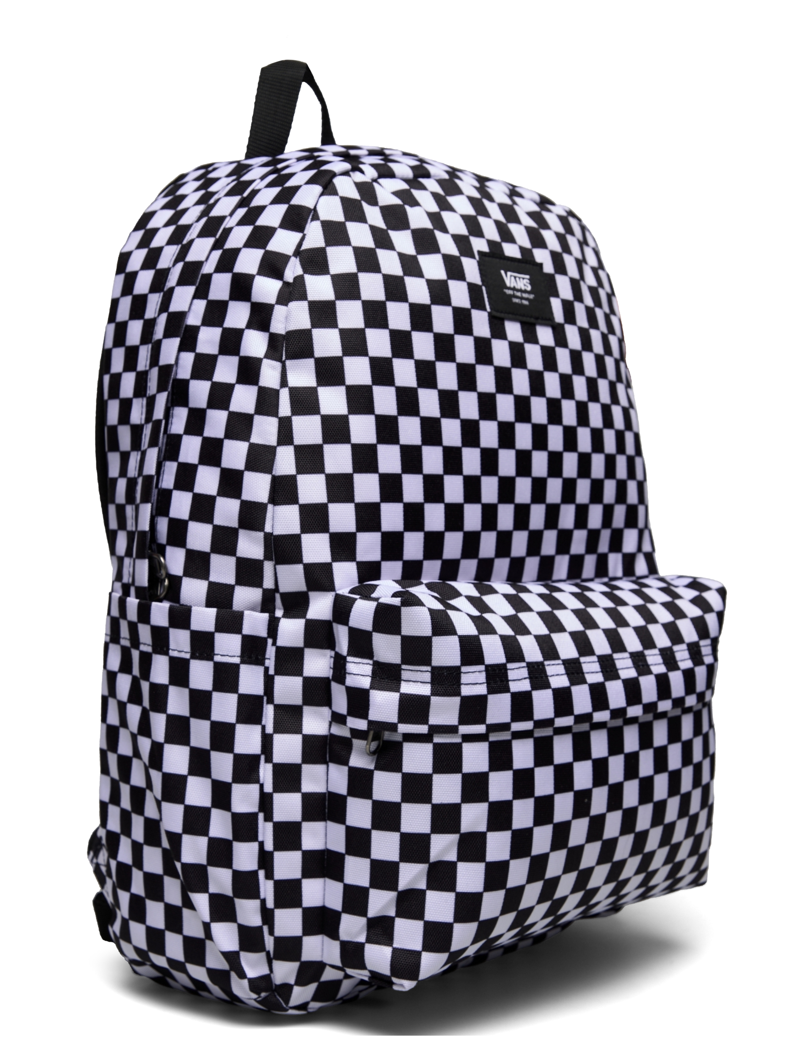 VANS - Old Skool Check Backpack - black/white - 2