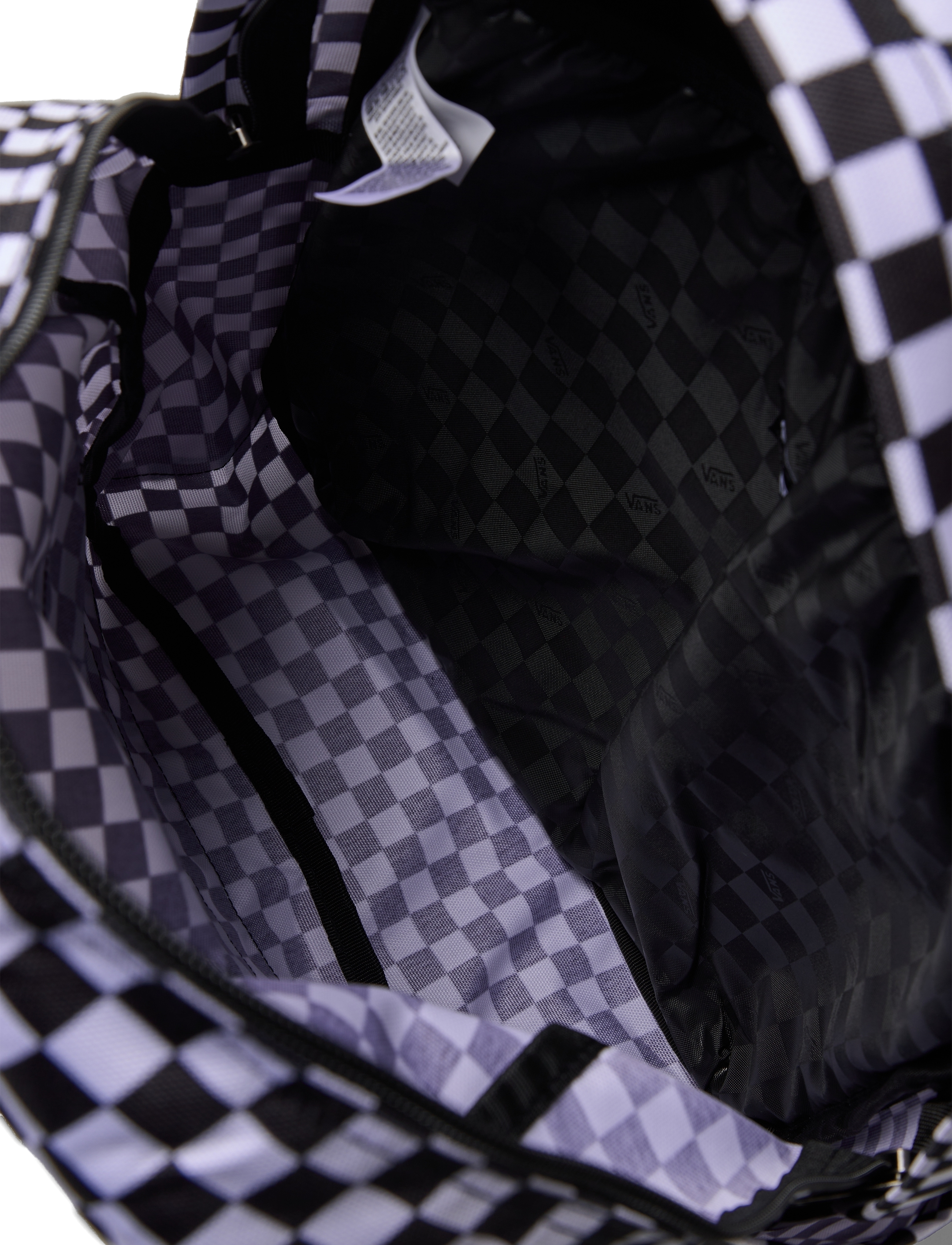VANS - Old Skool Check Backpack - black/white - 4