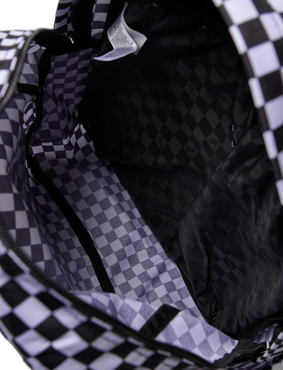 VANS - Old Skool Check Backpack - black/white - 4
