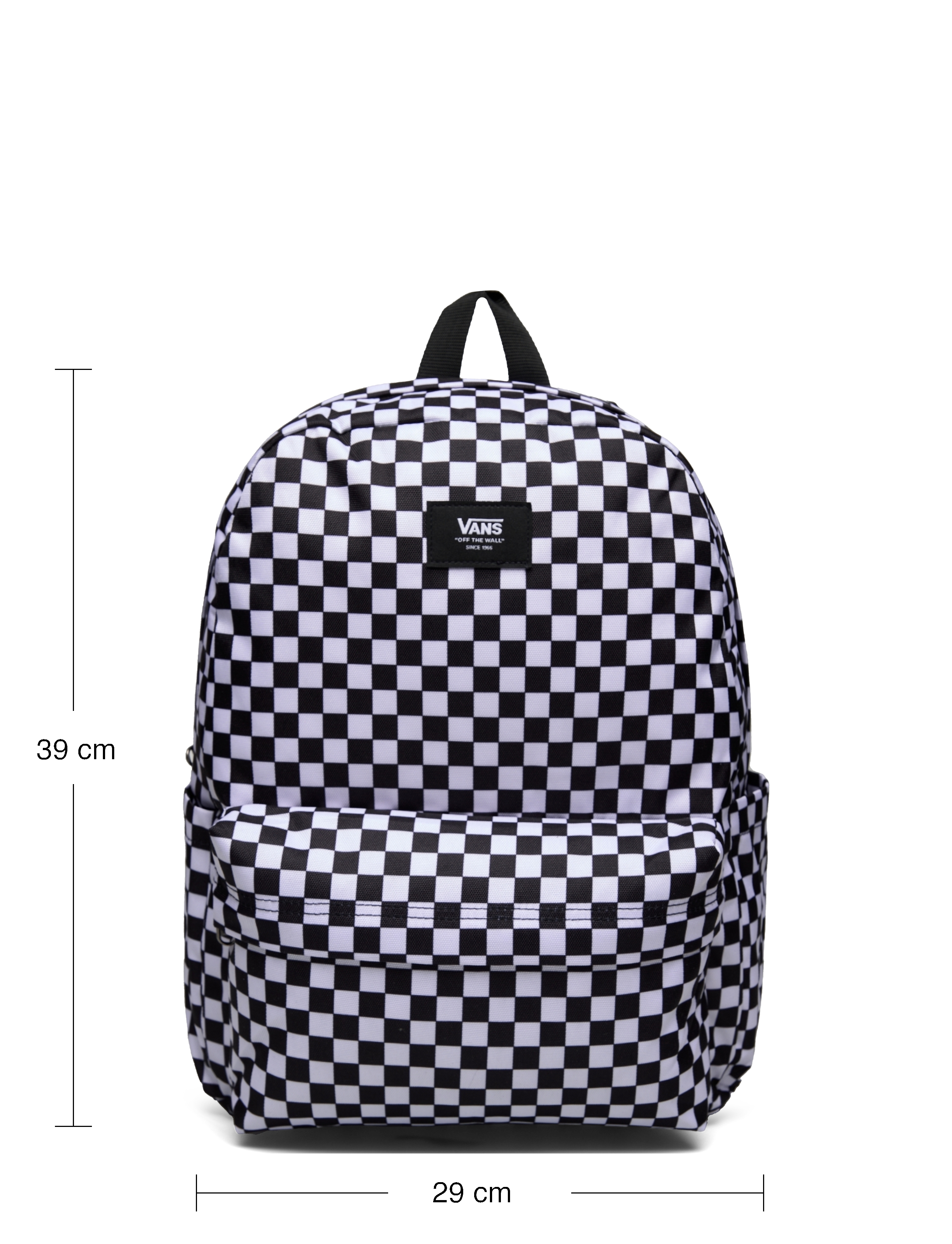 VANS - Old Skool Check Backpack - black/white - 5