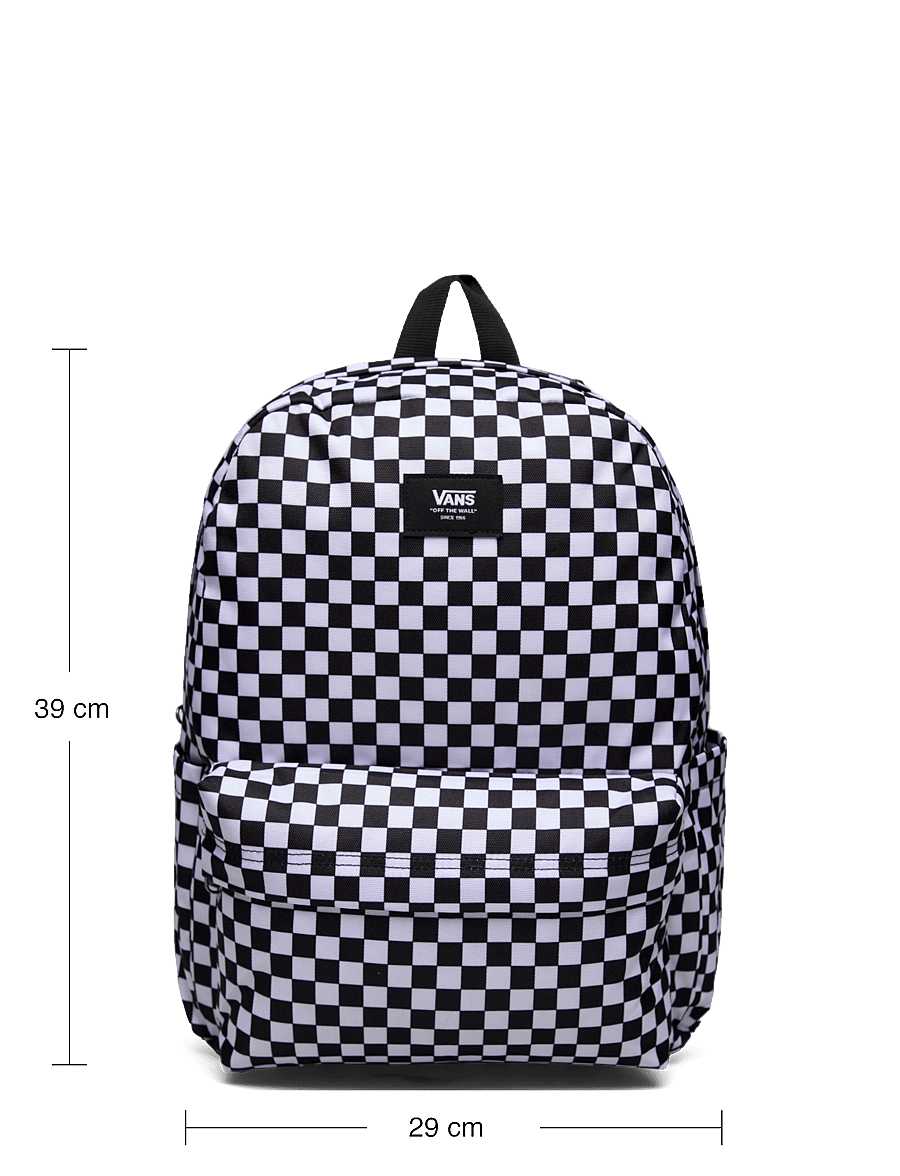 VANS - Old Skool Check Backpack - black/white - 5