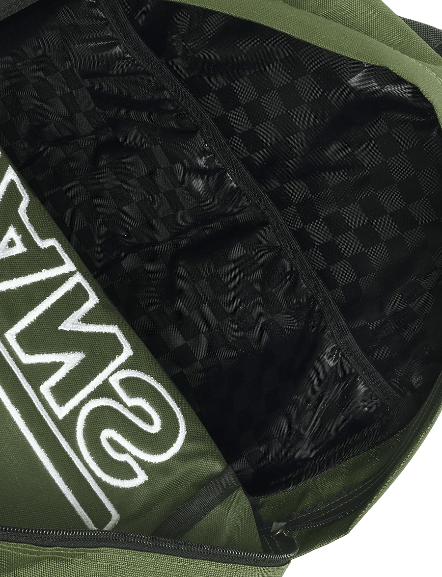 VANS - Old Skool Drop V Backpack - sportryggsäckar - green balsam - 4