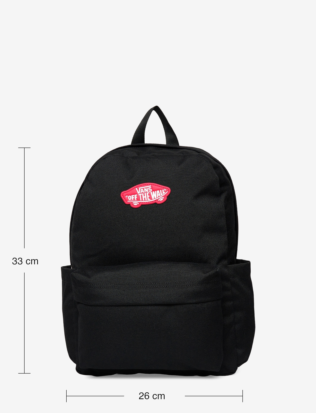 VANS - Old Skool Grom Backpack - rygsække - black/chili pepper - 3