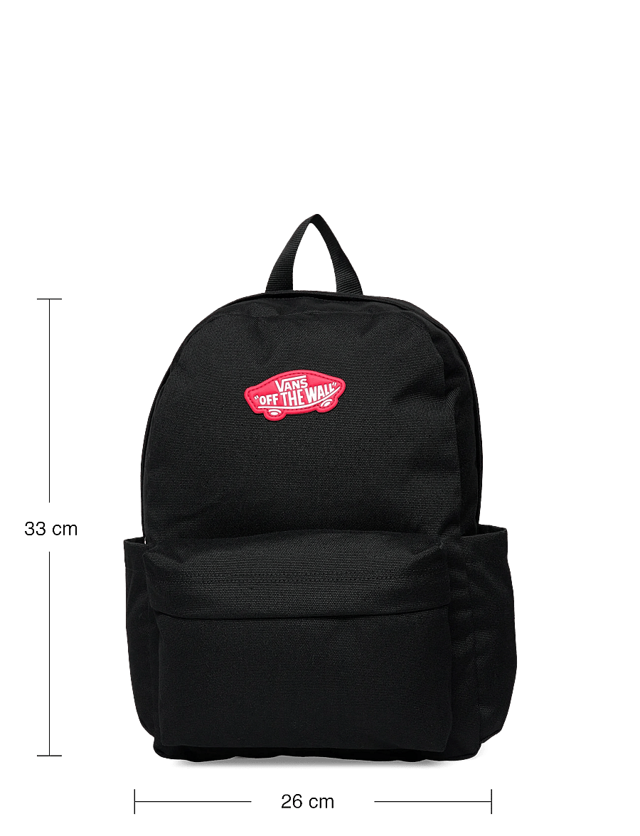 VANS - Old Skool Grom Backpack - sacs a dos - black/chili pepper - 3