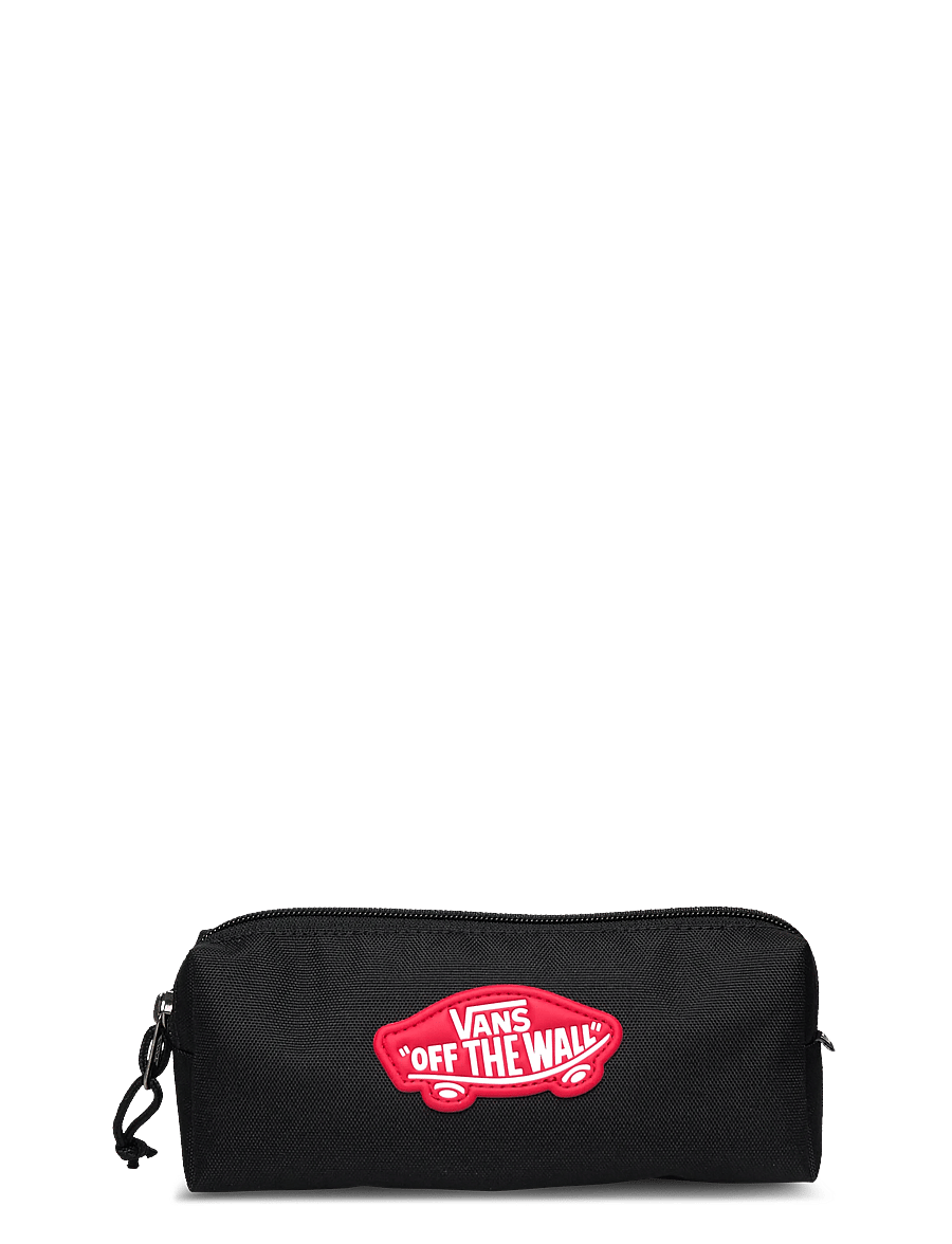 VANS - Old Skool Pencil Pouch - najniższe ceny - black/chili pepper - 0