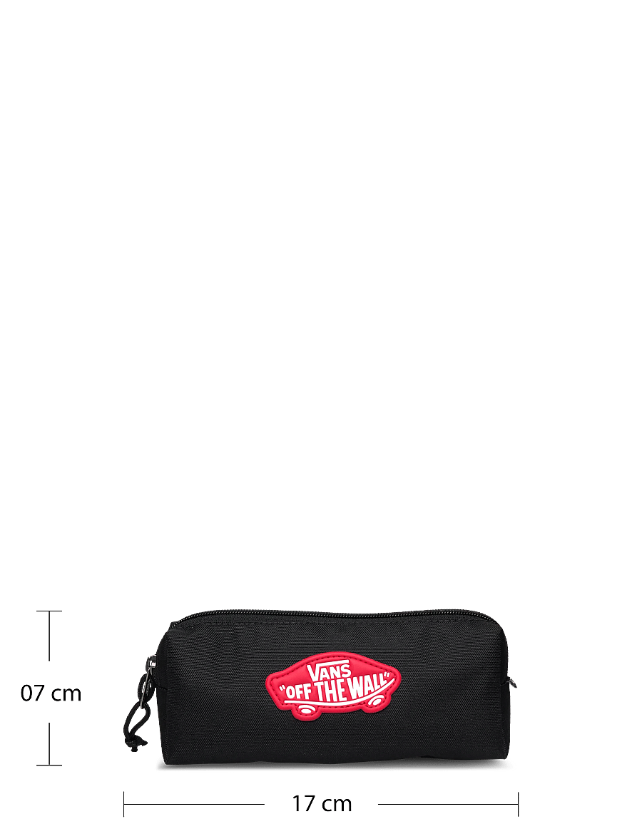VANS - Old Skool Pencil Pouch - najniższe ceny - black/chili pepper - 3