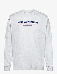 VANS - VANS SPORT LOOSE FIT L/S TEE - långärmade tröjor - light grey heather - 0