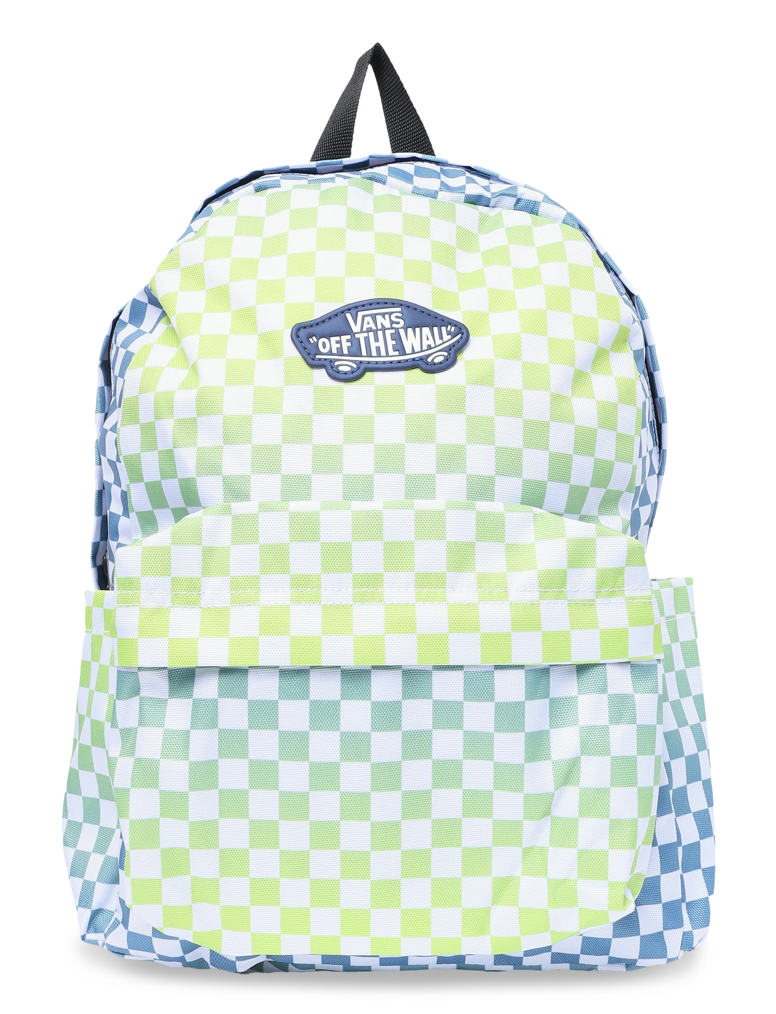 VANS Old Skool Grom Check Backpack - Aksessuaarid - TRUE NAVY / green