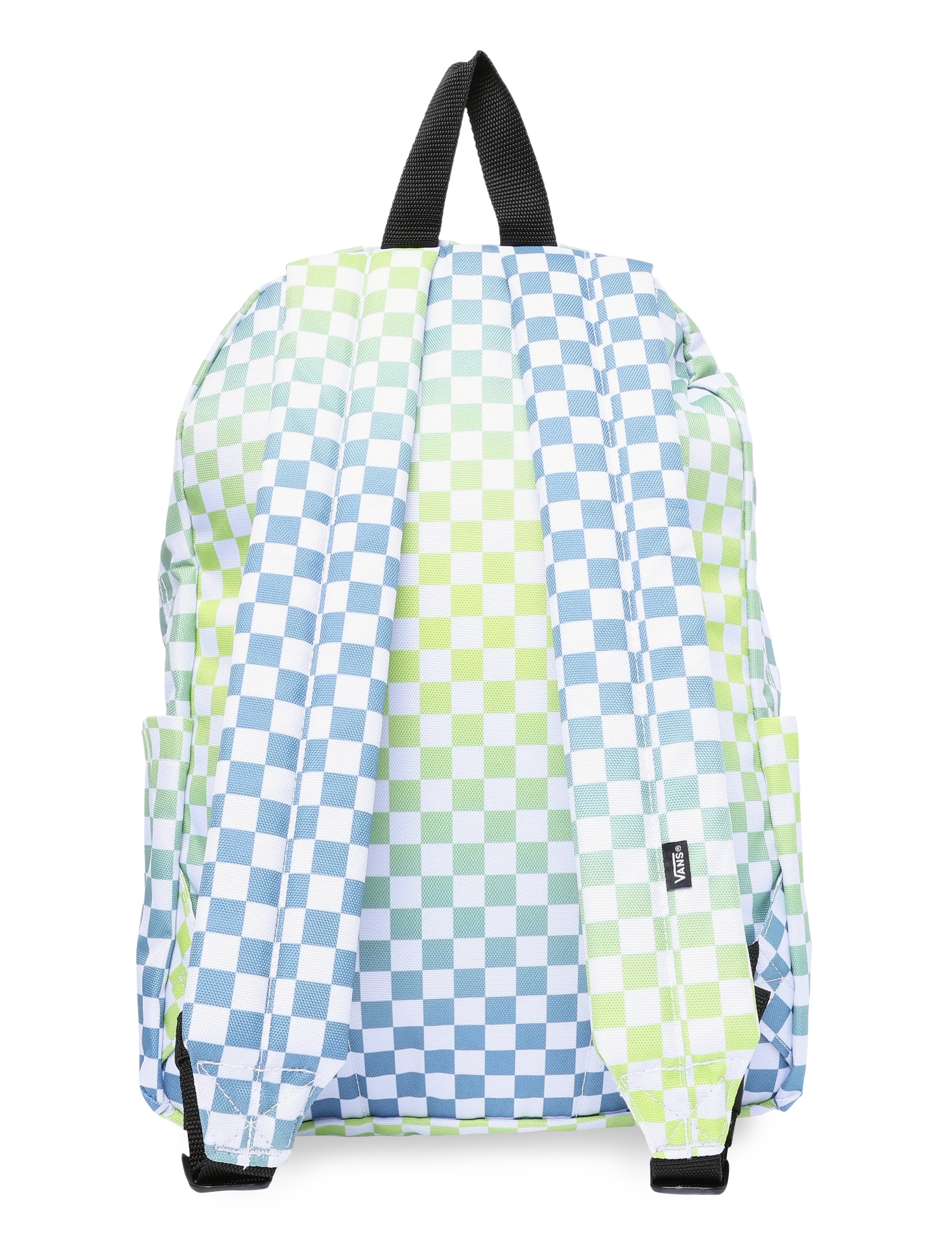 VANS - Old Skool Grom Check Backpack - true navy - 1