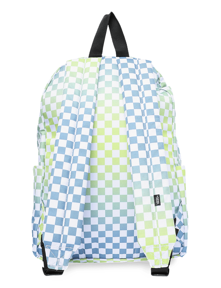 VANS - Old Skool Grom Check Backpack - true navy - 1