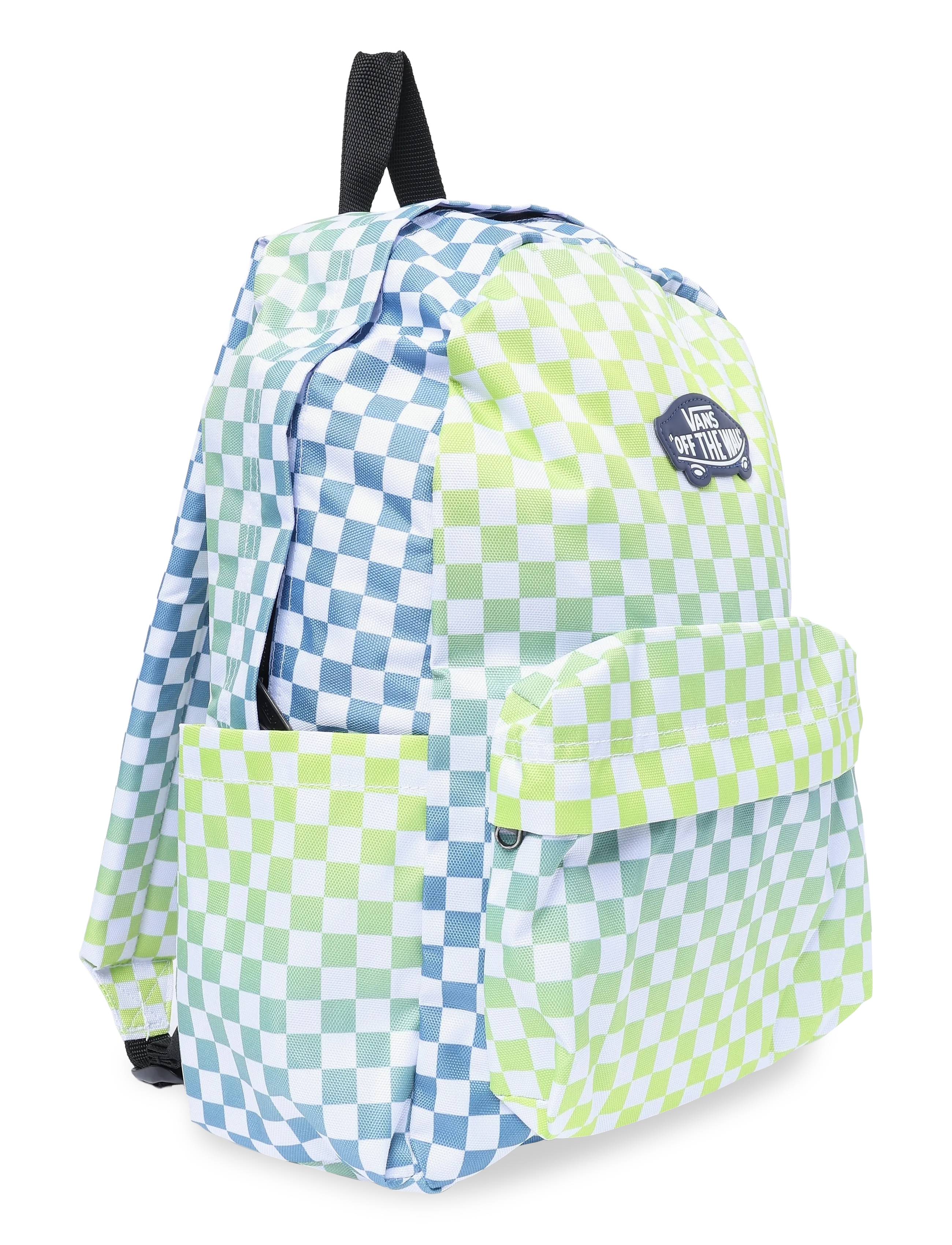 VANS - Old Skool Grom Check Backpack - true navy - 2
