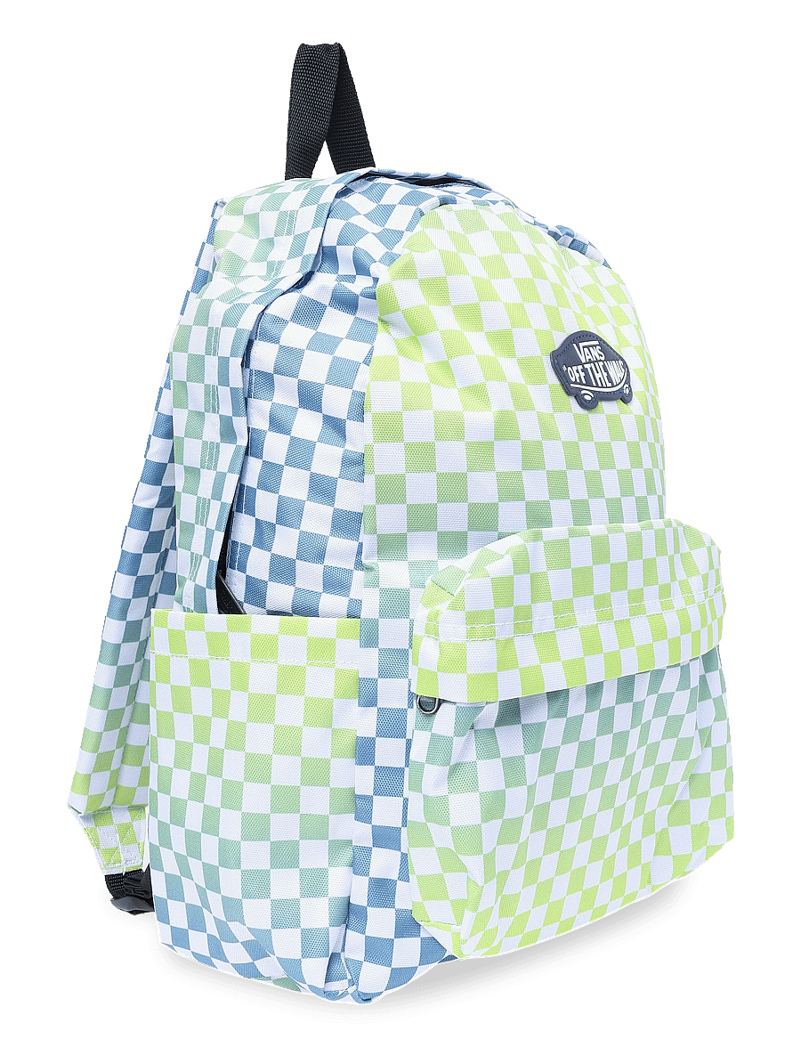 VANS - Old Skool Grom Check Backpack - true navy - 2