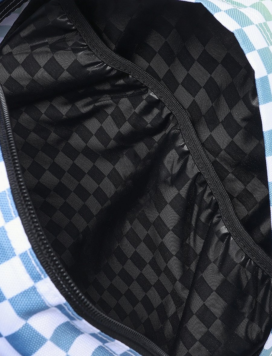 VANS - Old Skool Grom Check Backpack - true navy - 4