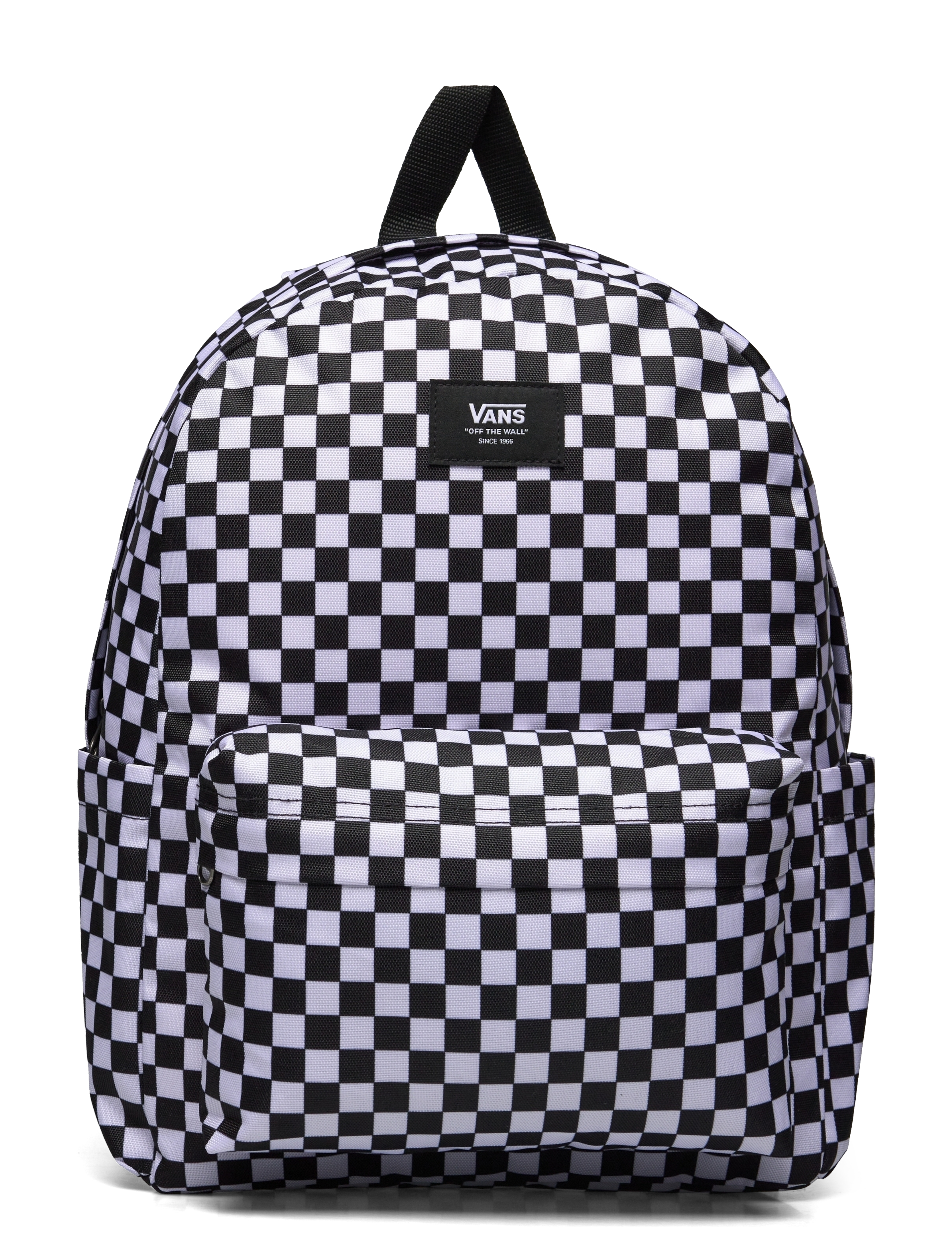 VANS Old Skool Grom Check Backpack, One Size, Black, Tasker > Rygsække, Børn