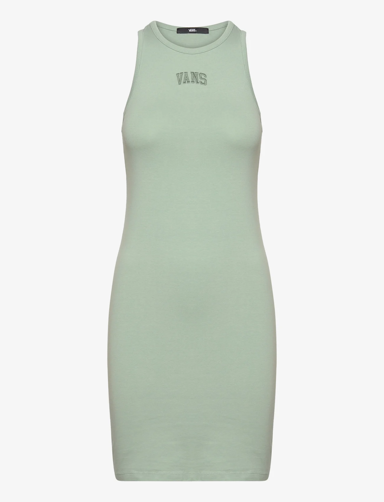 VANS - VARSITY TANK DRESS - marškinėlių tipo suknelės - iceberg green - 0