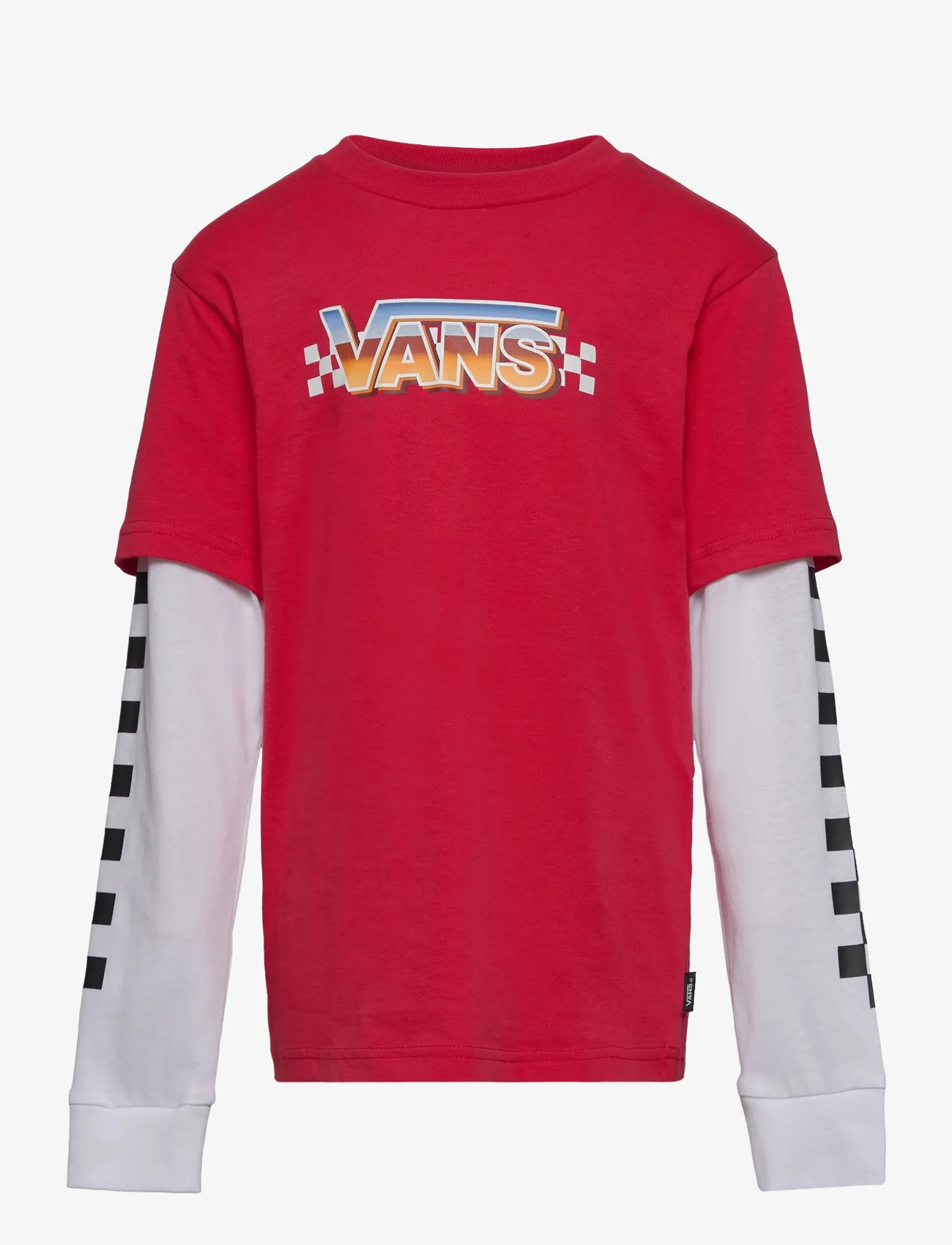 VANS - B BOSCO TWOFER - langermede t-skjorter - racing red - 0