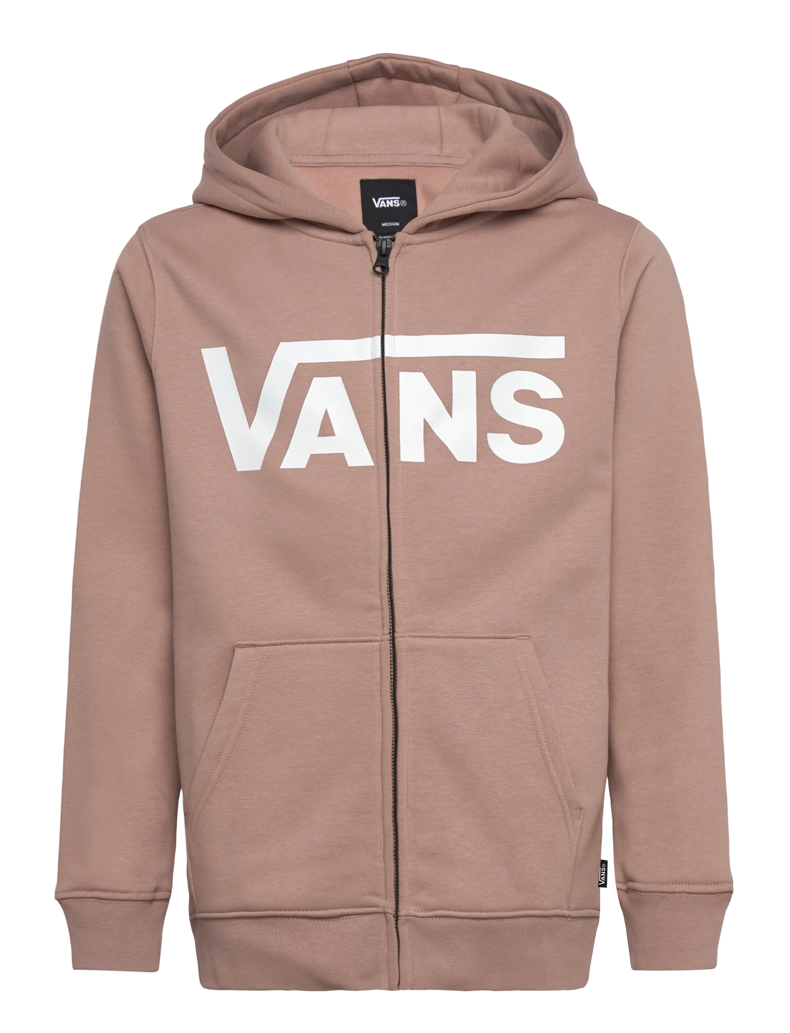 VANS Vans Classic Ii Fz, M, Beige, Sport Sweatshirts & Hoodies > Sport Hoodies, Dame