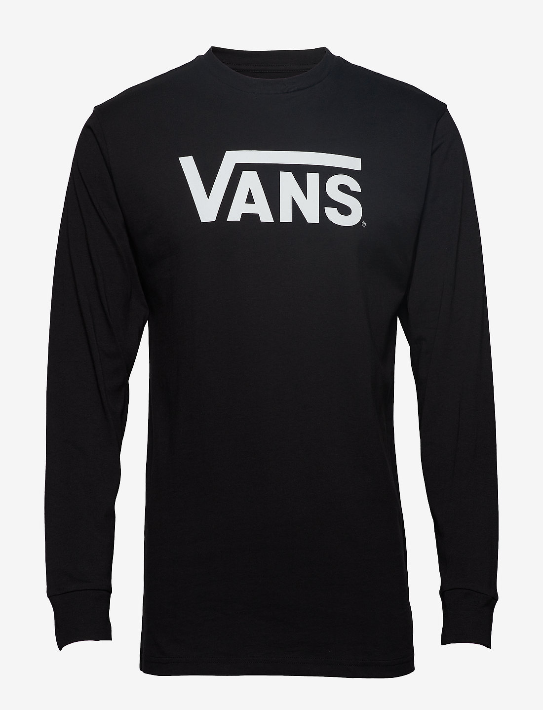 Long sleeve white vans top shirt