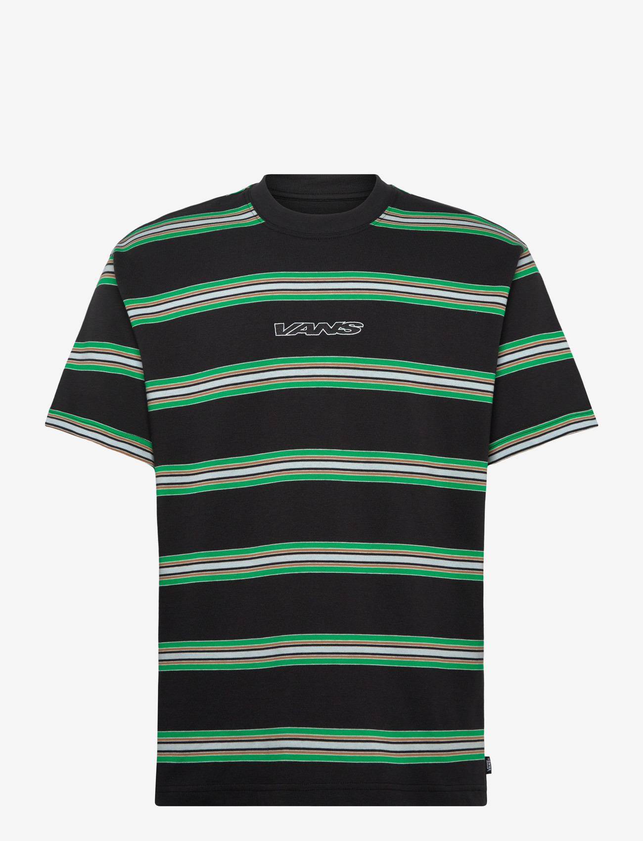 VANS - Mesa Stripe SS Shirt - laveste priser - black - 0