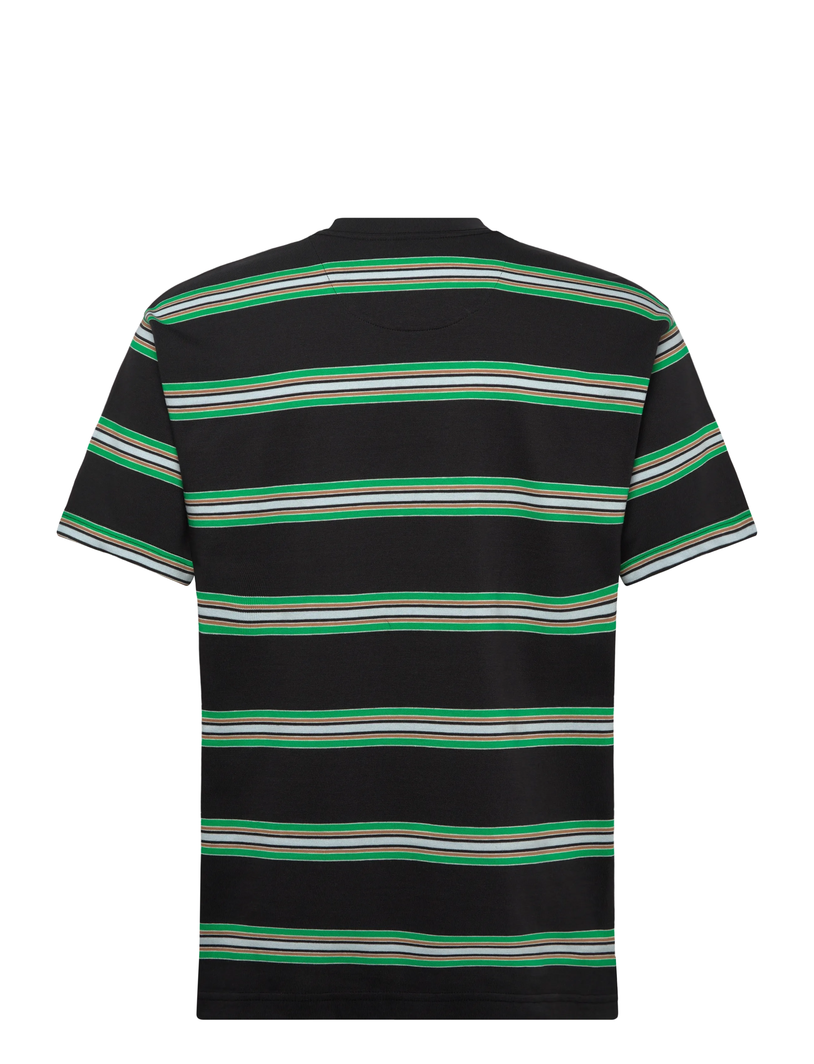 VANS - Mesa Stripe SS Shirt - t-shirty - black - 1