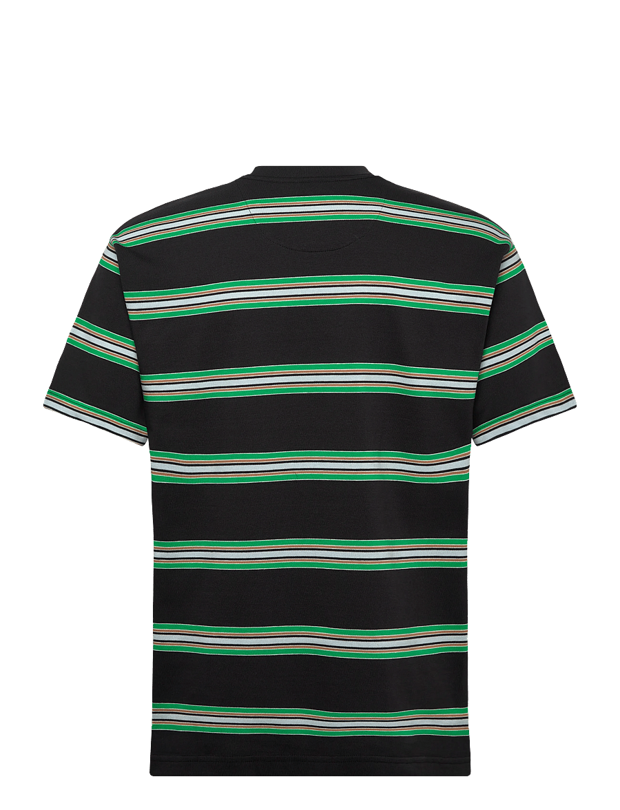 VANS - Mesa Stripe SS Shirt - tops & t-shirts - black - 1