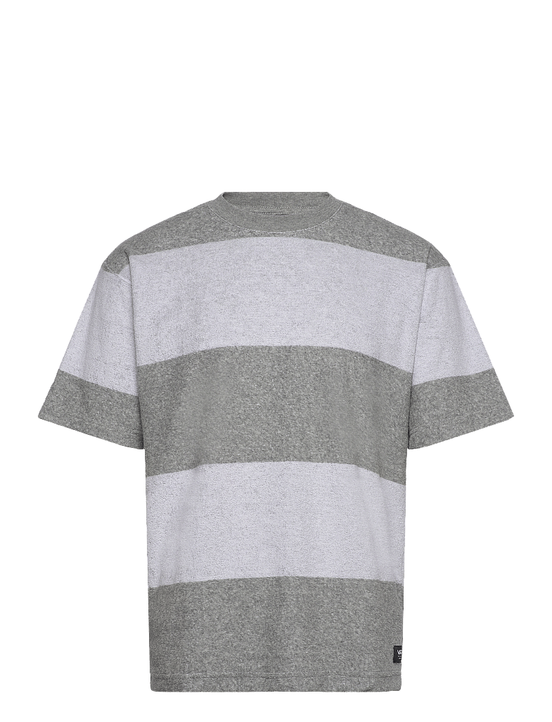 VANS - Bergman Stripe SS - oberteile & t-shirts - cement heather - 0