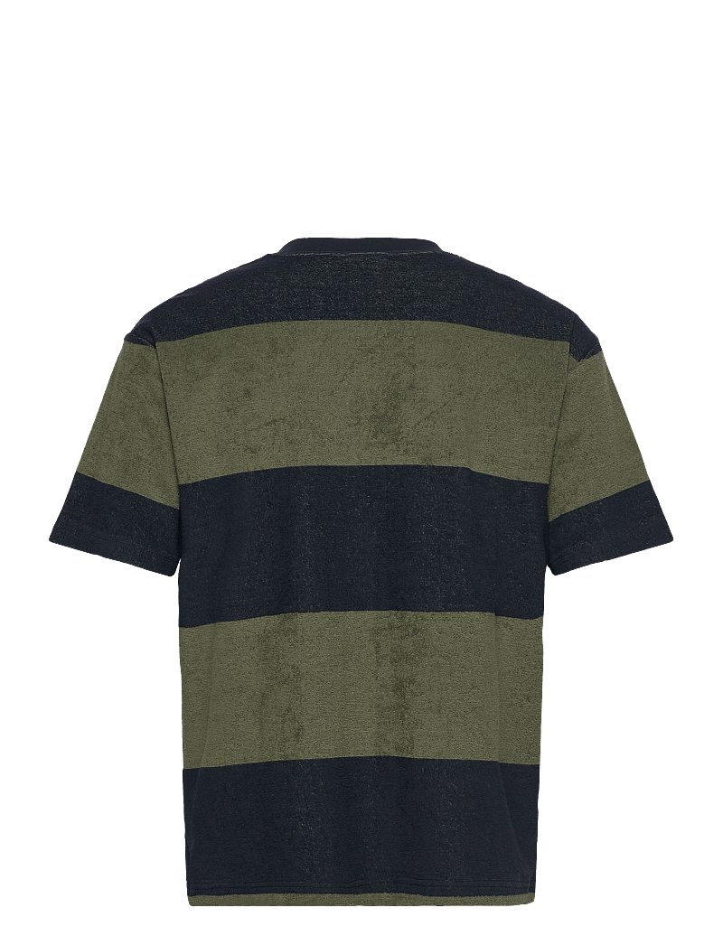 VANS - Bergman Stripe SS - tops & t-shirts - parisian night - 1