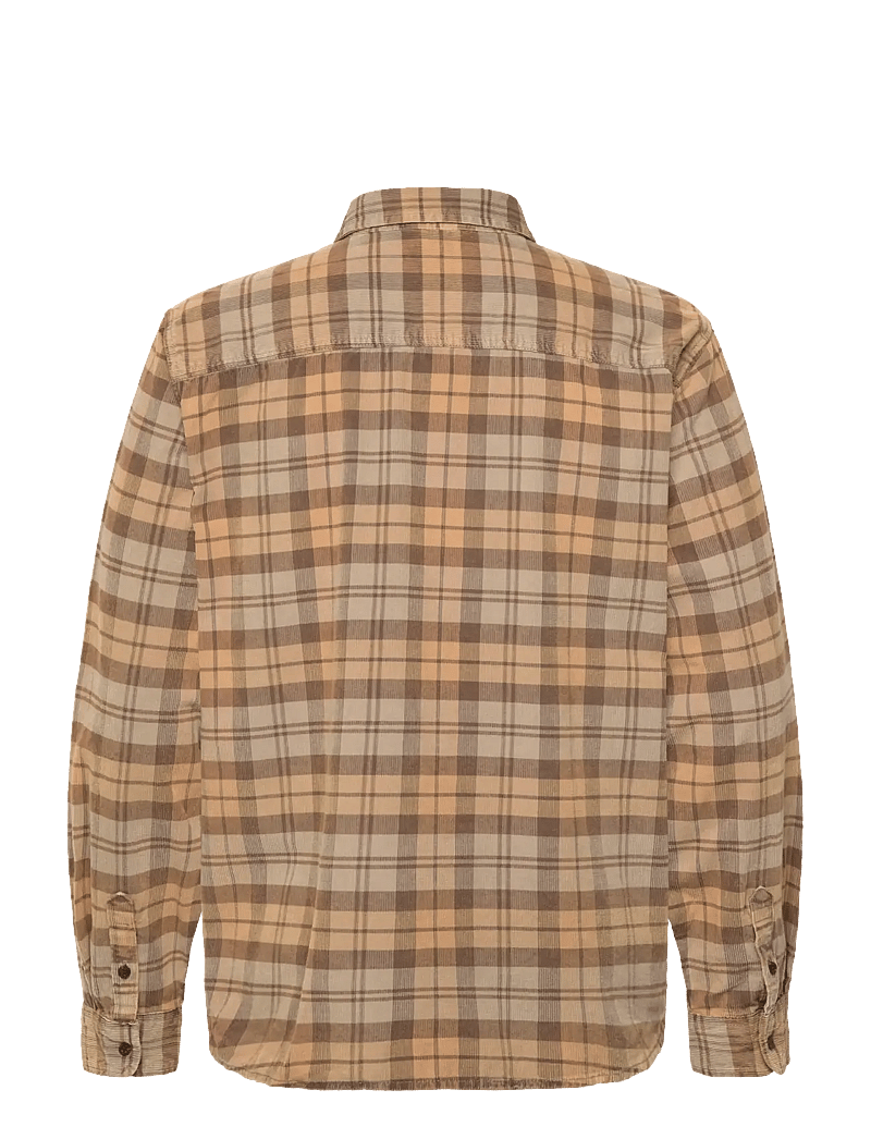 VANS - Nate Corduroy LS Woven - tops & t-shirts - london fog - 1